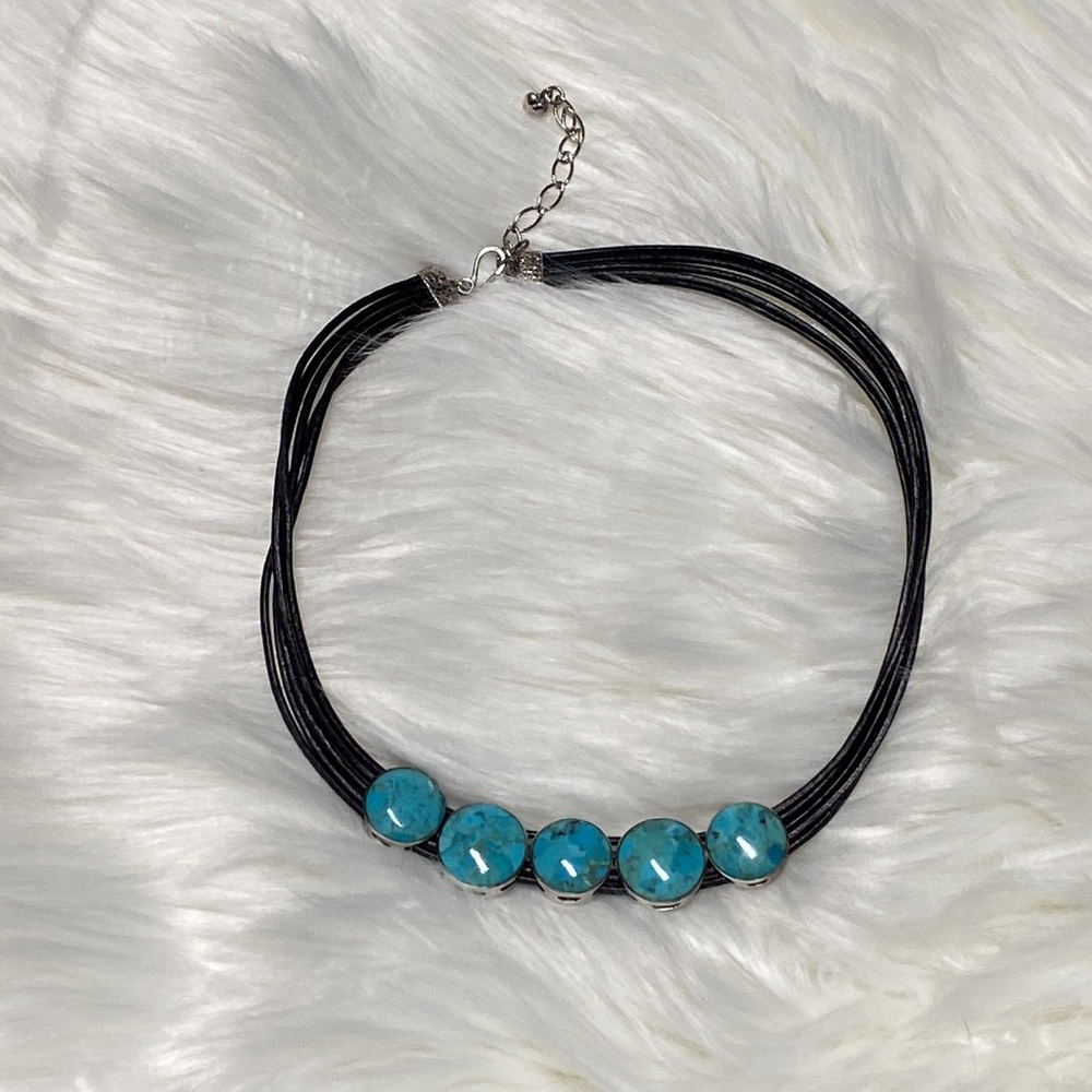 Jay King Reversible Turquoise Necklace